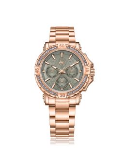 Alexandre Christie - Ac 9205 Bfb - Dr Ladies Multifunction Watch - Grey Rose Gold (M)