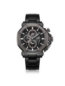 Alexandre Christie - Ac 9603 Mcb Chronograph Watch For Men - Stealth Black Colorway (M)