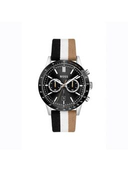 Boss - Allure Chronograph Black Round Dial Men Watch - 1513963 (M)