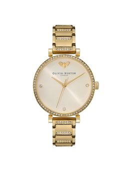 Olivia Burton - Belgrave Analog Gold Sunray Round Dial Women Watch - 24000002 (M)