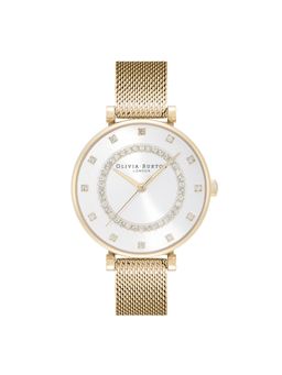 Olivia Burton - Belgrave Analog White Round Dial Women Watch - 24000005 (M)