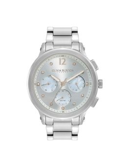 Olivia Burton - Multifunction Blue Mop Round Dial Women Watch - 24000065 (M)