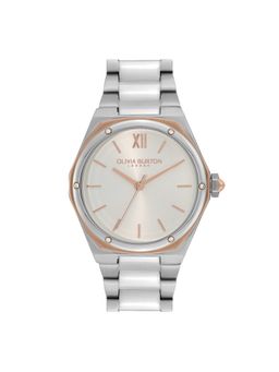 Olivia Burton - Analog White Round Shape Dial Women Watch - 24000070 (M)