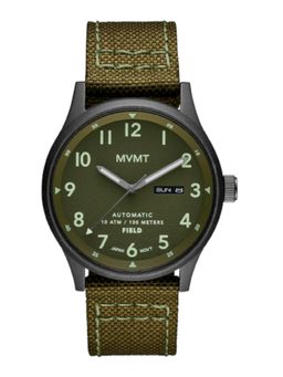 MVMT - Field Automatic Green Round Dial Men Watch - 28000316-D (M)