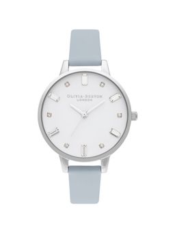 Olivia Burton - Bejewelled Analog White Round Dial Women Watch - Ob16Bj01 (M)