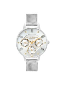 Olivia Burton - Multifunction White Round Dial Women Watch - Ob16Cg98 (M)