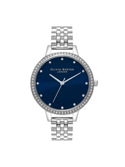 Olivia Burton - Classics Analog Navy Blue Sunray Round Dial Women Watch - Ob16De12 (M)