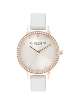 Olivia Burton - Classics Analog White Sunray Round Dial Women Watch - Ob16De13 (M)