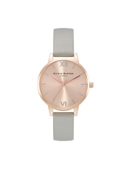 Olivia Burton - The England Analog Rose Gold Sunray Round Dial Women Watch - Ob16En11 (M)