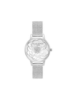Olivia Burton - Blossom Analog White Sunray Round Dial Women Watch - Ob16Fs113 (M)