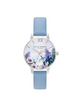 Olivia Burton - Secret Garden Analog Silver Sunray Round Dial Women Watch - Ob16Fs115 (M)