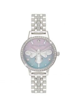 Olivia Burton - Sparkle Bee Analog Pink Mop Round Dial Women Watch - Ob16Gb05 (M)