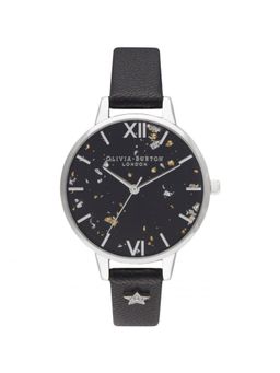 Olivia Burton - Celestial Analog Black Sunray Round Dial Women Watch - Ob16Gd13 (M)