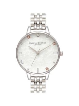 Olivia Burton - Celestial Analog White Round Dial Women Watch - Ob16Gd30 (M)