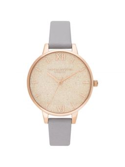 Olivia Burton - Glitter Dial Analog Gold Round Dial Women Watch - Ob16Gd45 (M)
