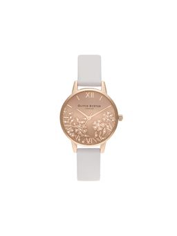 Olivia Burton - Bejewelled Lace Analog Gold Round Dial Women Watch - Ob16Mv102 (M)