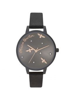 Olivia Burton - Pearly Queen Analog Grey Round Dial Women Watch - Ob16Pq02 (M)