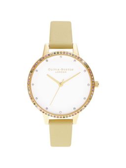 Olivia Burton - Rainbow Analog White Round Dial Women Watch - Ob16Rb20 (M)