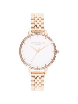 Olivia Burton - Rainbow Analog White Round Dial Women Watch - Ob16Rb21 (M)