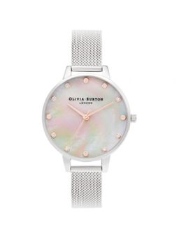 Olivia Burton - Classics Analog White Mop Round Dial Women Watch - Ob16Se07 (M)