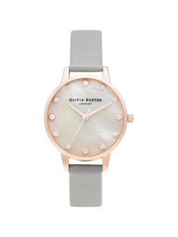 Olivia Burton - Classics Analog White Mop Round Dial Women Watch - Ob16Se12 (M)