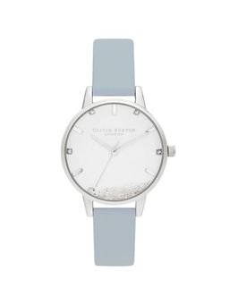 Olivia Burton - The Wishing Watch Analog White Round Dial Women Watch - Ob16Sg07 (M)