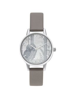 Olivia Burton - Snow Globe Analog Silver Round Dial Women Watch - Ob16Sg10 (M)