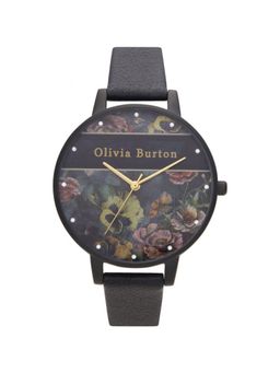 Olivia Burton - Varsity Analog Black Round Dial Women Watch - Ob16Vs05 (M)