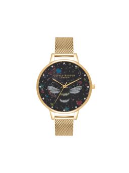 Olivia Burton - Night Garden Analog Black Mop Round Dial Women Watch - Ob16Wg85 (M)