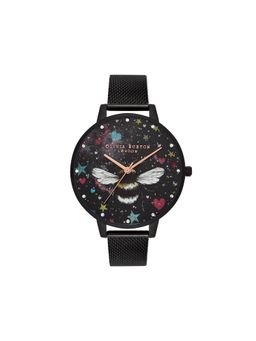 Olivia Burton - Night Garden Analog Black Mop Round Dial Women Watch - Ob16Wg87 (M)
