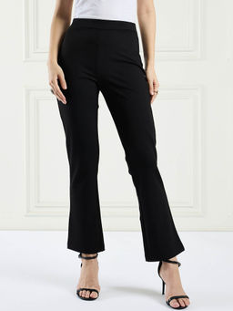 Magre - Flex Fit Bootcut Black Pant