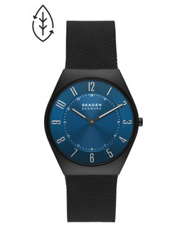 Skagen - Grenen Ultra Slim Black Blue Watch SKW6840