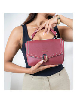 MONADAA - Womens Maroon Celia Handbag