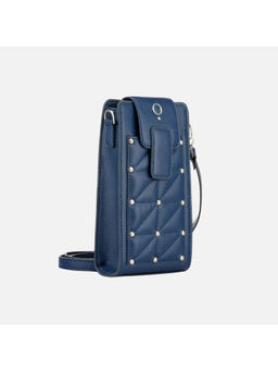MONADAA - Womens Blue Brice Phone Sling Bag