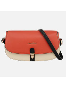 MONADAA - Womens Orange Annick Crossbody Bag (S)