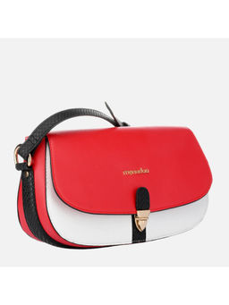 MONADAA - Womens Red Annick Crossbody Bag (S)