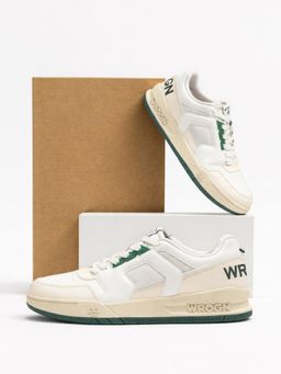 WROGN - Off White Sidecar Rally Sneakers