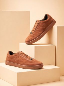 WROGN - Orange Sazerac Russet Sneakers