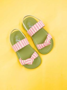 The Madras Trunk - Kids Green Sandals