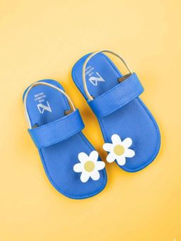 The Madras Trunk - Kids Blue Sandals