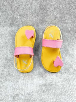 The Madras Trunk - Kids Yellow Sandals