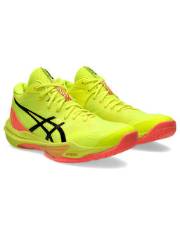 ASICS - Men Sky Elite Ff Mt 3 Paris Safety Green Red Volleyball Shoes