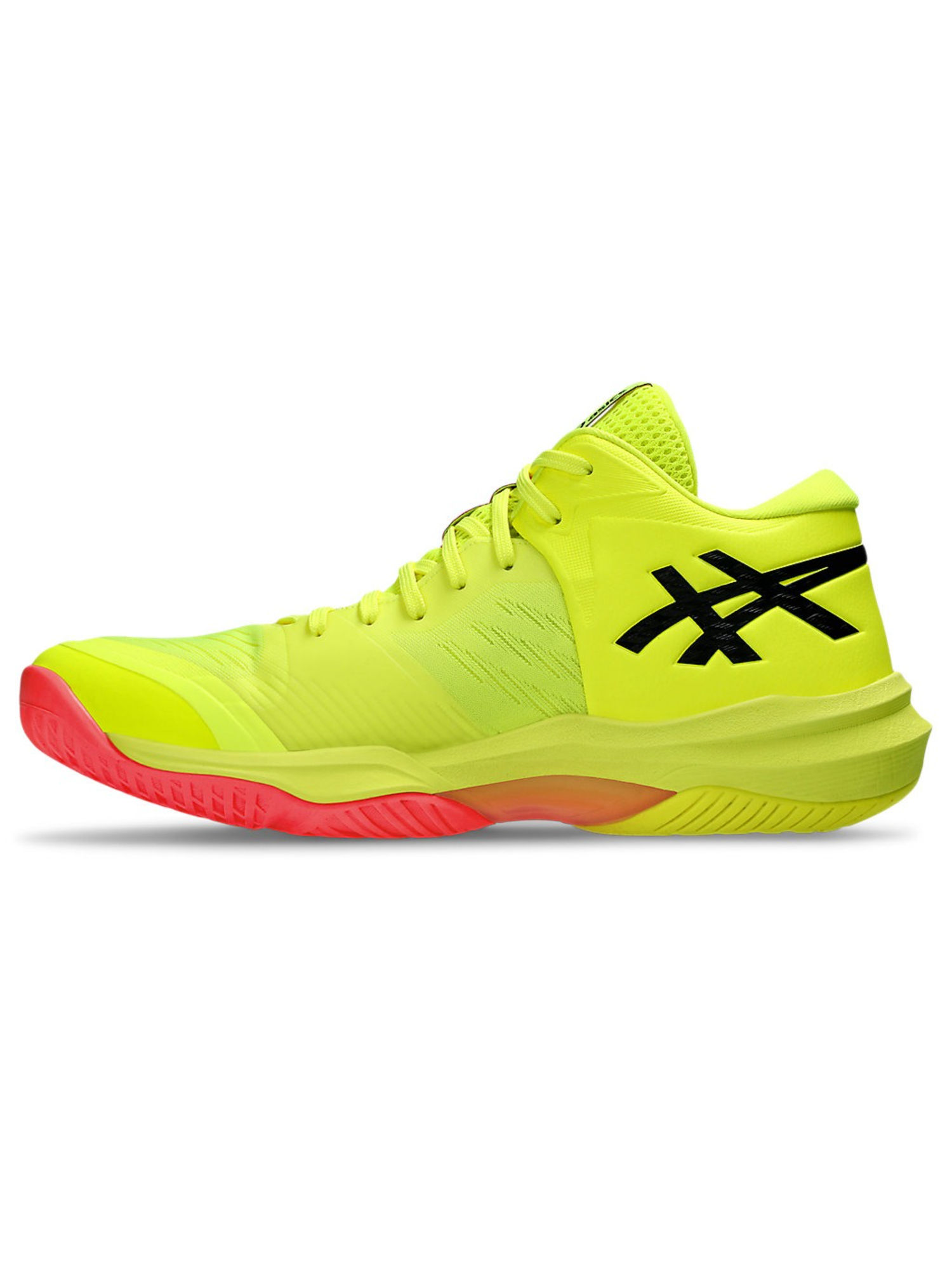 Buy ASICS Men Sky Elite Ff Mt 3 Paris Safety Green Red Volleyball