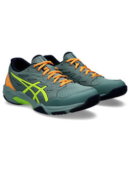 ASICS - Men Gel-Rocket 11 Celadon Safety Green Badminton Shoes