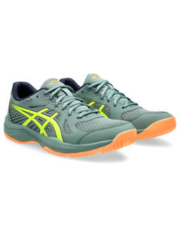 ASICS - Men Upcourt 6 Celadon Safety Green Badminton Shoes