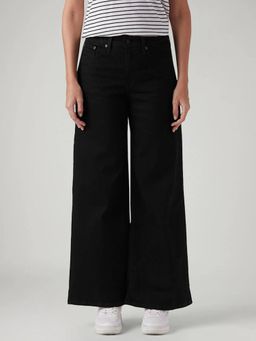 Levi's - Black Solid Plain Comfortable Fit Jeans