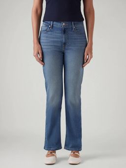 Levi's - Blue Solid Plain Straight Fit Jeans