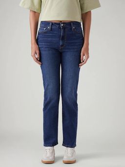 Levi's - Blue Solid Plain Slim Fit Jeans