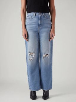 Levi's - Blue Solid Plain Comfortable Fit Jeans