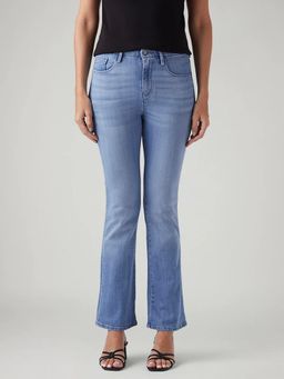 Levi's - Blue Solid Plain Bootcut Fit Jeans